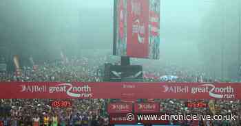 BBC forced to abandon helicopter footage of the 2024 Great North Run as weather thwarts plans
