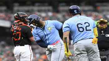 Diaz’s bat, Siri’s glove help Rays beat Orioles 7-1