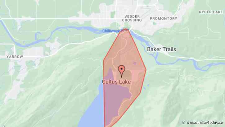 Overnight vehicle accident leaves over 1,200 in Cultus Lake, parts of Chilliwack without power