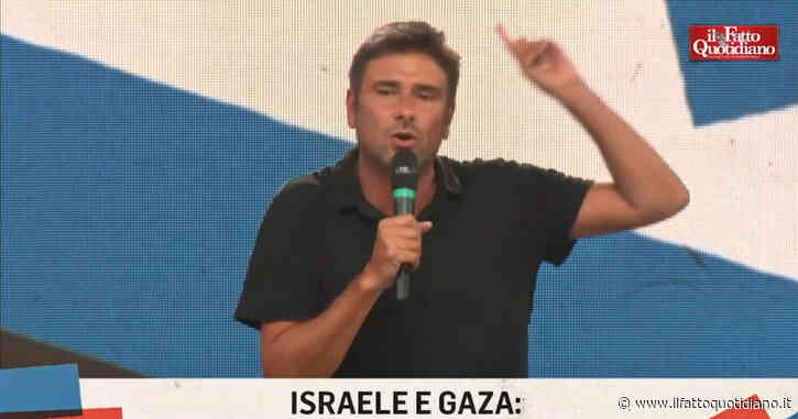 Di Battista alla festa del Fatto: “Sangiuliano al Tg1? Non mi interessa. Come mai non parlano di Gaza e del peggior Stato terrorista al mondo, Israele?”