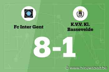 FC Inter Gent overklast Klauwaarts Bassevelde