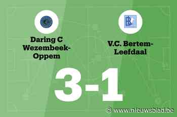 Wezembeek-Oppem wint thuis van Bertem-Leefdaal B