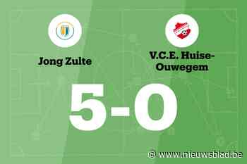 Jong Zulte overklast VCE Huise-Ouwegem
