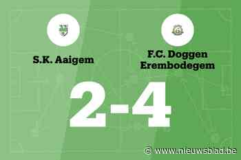 FC Doggen Erembodegem wint spektakelwedstrijd van SK Aaigem