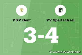 Sparta Ursel wint sensationeel duel met VSV Gent