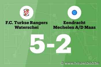 Aburiala maakt twee goals voor Turkse Rangers in wedstrijd tegen E. Mechelen a/d Maas