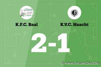 Baal B boekt zege tegen KVC Haacht B na goede eerste helft