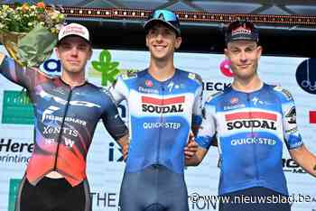 Italiaan Federico Savino snelt naar zege in GP Stad Halle, Lars Vanden Heede eindigt mooi derde: “Ik duim voor een goed EK”