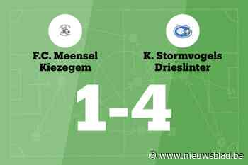 Drieslinter verslaat Meensel-Kiezegem