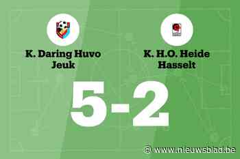 DH Jeuk komt goed terug en haalt overwinning