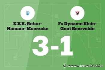 Zege KVK Robur Hamme-Moerzeke tegen Dynamo Beervelde