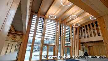 Bilder von der neuen Grund- und Mittelschule in Langweid