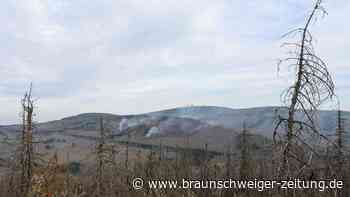 Brand am Brocken: Feuer am Königsberg ist fast ganz gelöscht