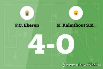 Overduidelijke winst voor FC Ekeren tegen Kalmthout