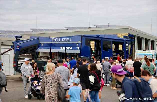 POL-MA: Mannheim: Großer Andrang beim Tag der offenen Tür des Polizeipräsidiums Mannheim