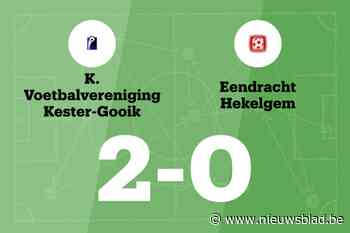Kester-Gooik te sterk voor Hekelgem