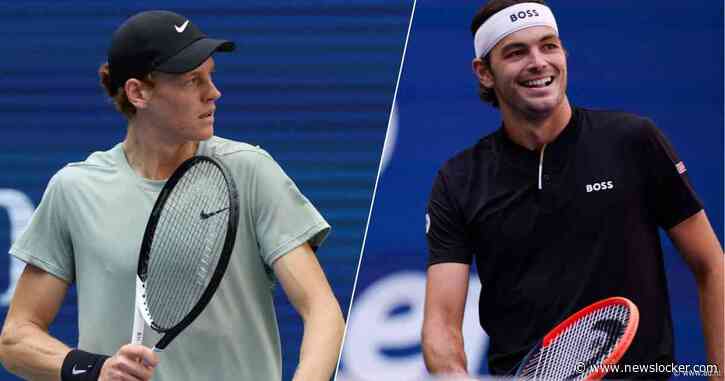 Jannik Sinner breakt Taylor Fritz al drie keer in finale en heeft openingsset in de tas zitten