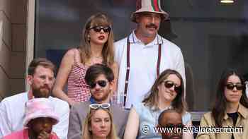 Taylor Swift en Travis Kelce bij mannenfinale US Open