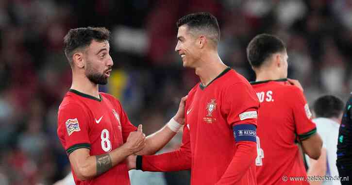 Cristiano Ronaldo slaat weer toe voor Portugal met late goal tegen Schotland, ook Luka Modric schittert