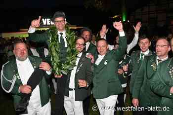 Thomas Hesse ist König beim Jubiläumsschützenfest Ovenhausen