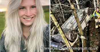 Woman lucky to be alive after being stranded upside down in car after M6 crash