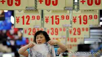 Inflation: Anstieg von Chinas Verbraucherpreisen beschleunigt sich wegen höherer Lebensmittelkosten