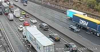 LIVE updates as crash causes traffic CHAOS near Dartford Crossing