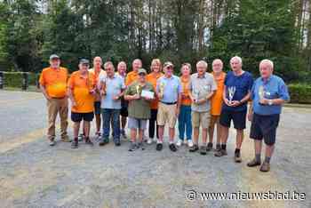 De Wieties winnen kermistornooi van petanqueclub Paviljoen