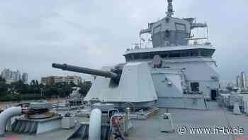 In Taiwanstraße unterwegs: China fühlt sich durch deutsche Fregatte provoziert