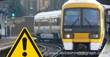 Delays for train passengers after object hits overhead wire