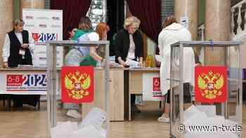 "Mit großem Vorsprung": Putin-Partei erklärt sich zum Sieger der Regionalwahlen