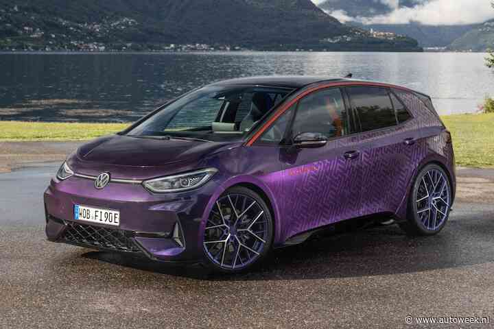 Volkswagen ID3 GTX Fire+Ice is eerbetoon aan speciale Golf II