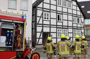 Angebranntes Essen in Delbrück ruft Feuerwehr auf den Plan