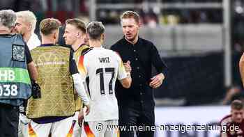 Nagelsmann spricht über Schwäche von Wirtz