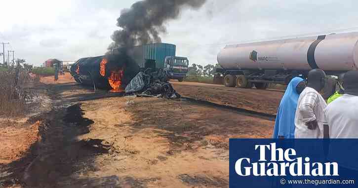 At least 48 dead in Nigeria explosion after fuel tanker collides with truck