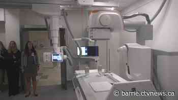 New X-ray machine the start of technological change at Simcoe County hospital