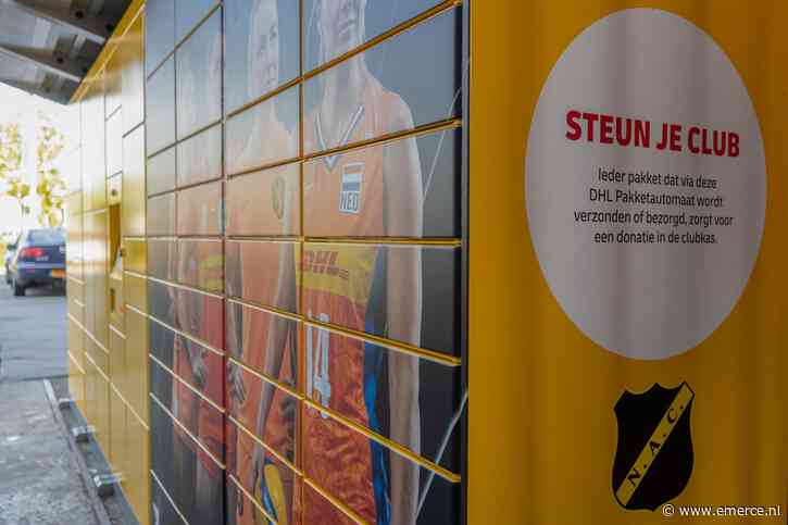Nu ook pakketautomaat van DHL bij Rat Verlegh Stadion in Breda