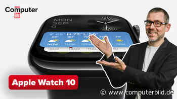 Watch Series 10: Hands-on der neuen Apple Uhr