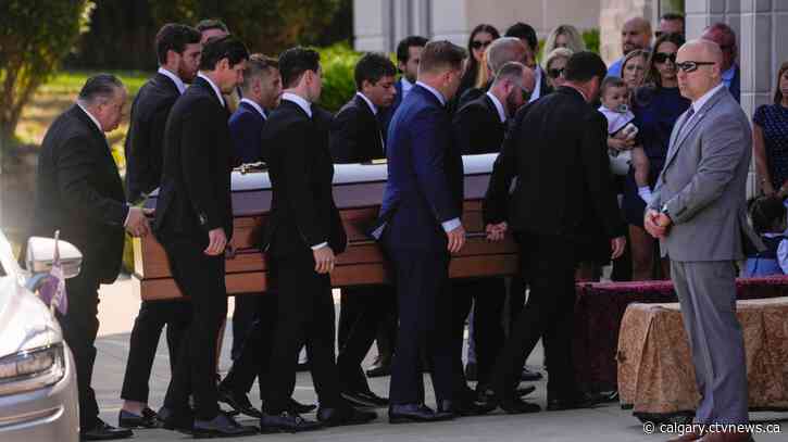 Gaudreau brothers are mourned by the hockey community, family and friends as 'linemates forever'