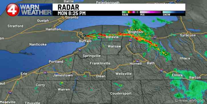 Tornado Warning for parts of Genesee, Wyoming Counties