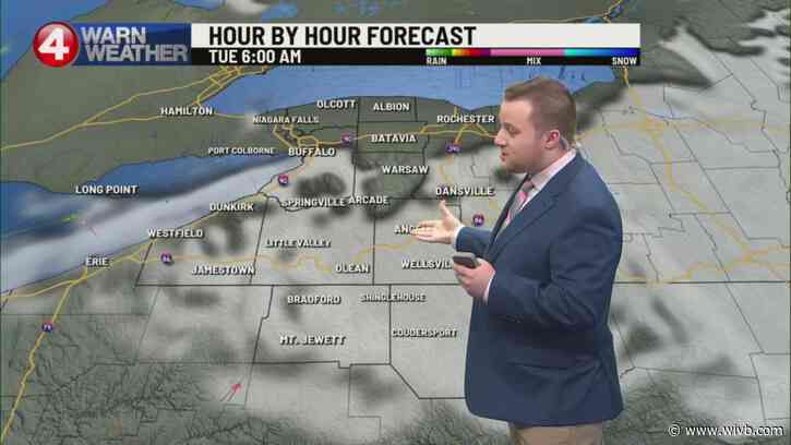 Tornado Warning dropped in Genesee, Wyoming Counties