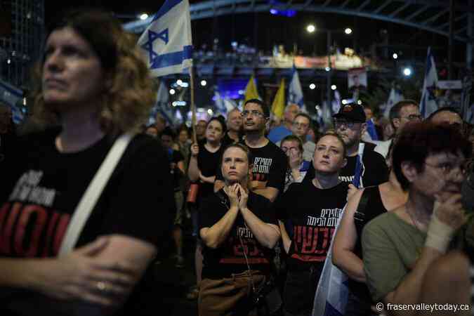 Israeli missile strike on Gaza humanitarian area kills and wounds dozens, authorities say