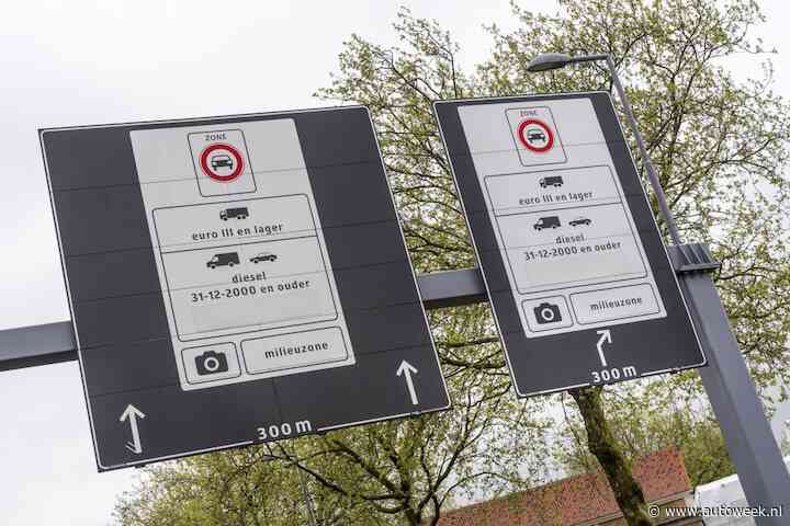 'Nieuwe kabinet werkt niet mee aan invoer milieuzones'