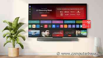LG Streaming Week: Kostenlose Monate bei Streaming-Diensten über LG webOS [Notiz]