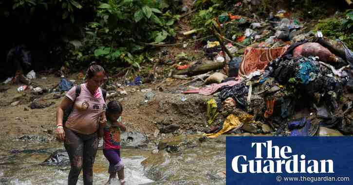 ‘We’re flooded with trash’: human tragedy unleashes environmental disaster as thousands attempt crossing to US