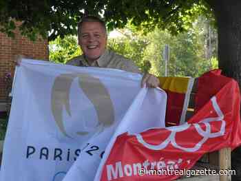 Flagman of Montreal West flew the colours and themes of the world