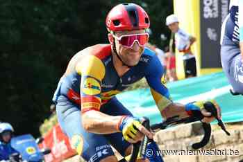 Edward Theuns moet op het EK in de sprinttrein presteren voor de snelle mannen: “Het is een eer om het shirt van mijn land te dragen”