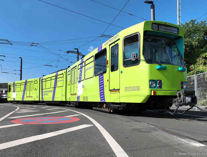 Amazon bezorgt pakketjes met de tram in Duitsland