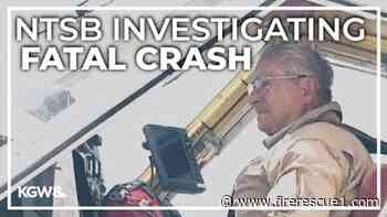 NTSB: Pilot fighting Ore. wildfire veered off course before crash