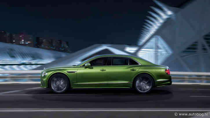 Officieel: de nieuwe Bentley Flying Spur, met 761 pk